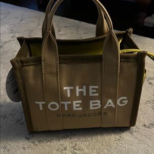 Marc Jacobs Tan Small Tote Bag